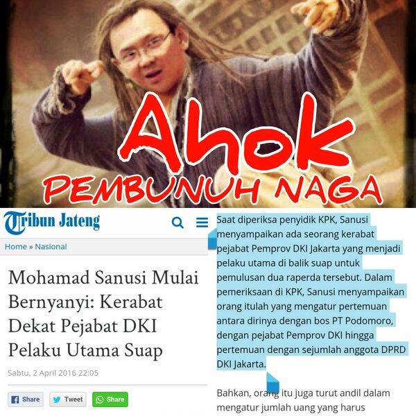 Sanusi Mulai Buka-bukaan, Sebut Kerabat Pemprov DKI Rancang Suap Podomoro