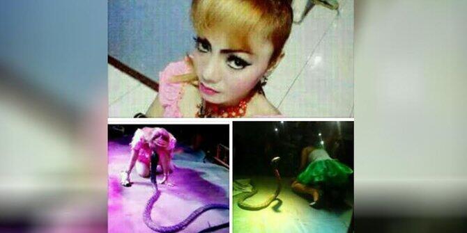 Kobra yang gigit Irma Bule bernama Rianti, punya Mbah &#91;B&#93;Bogel&#91;/B&#93; 