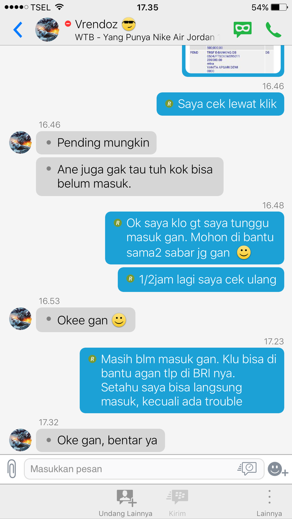 HAMPIR KETIPU OLEH PEMBELI