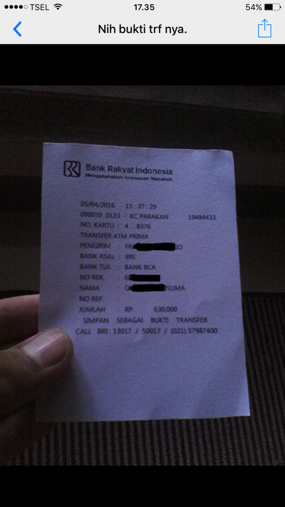 HAMPIR KETIPU OLEH PEMBELI