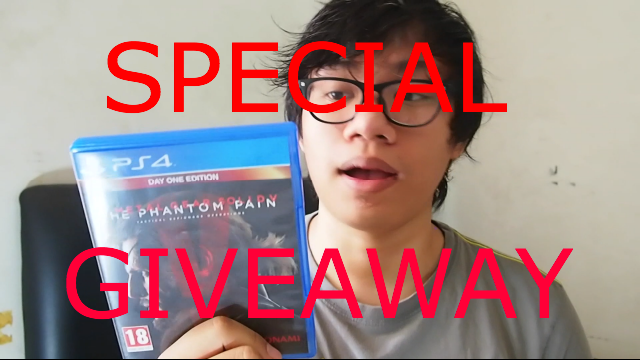 GIVEAWAY METAL GEAR SOLID PHANTOM PAIN BD PS4 ARZASTV