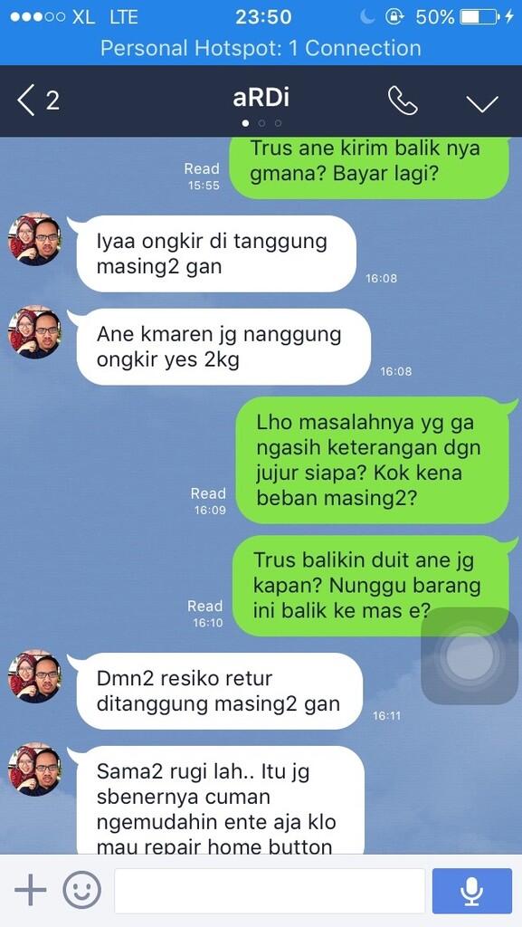 SURAT TERBUKA UNTUK ID KASKUS : rsim7 - No ID : 5368570 - No TELPON : 085779000695