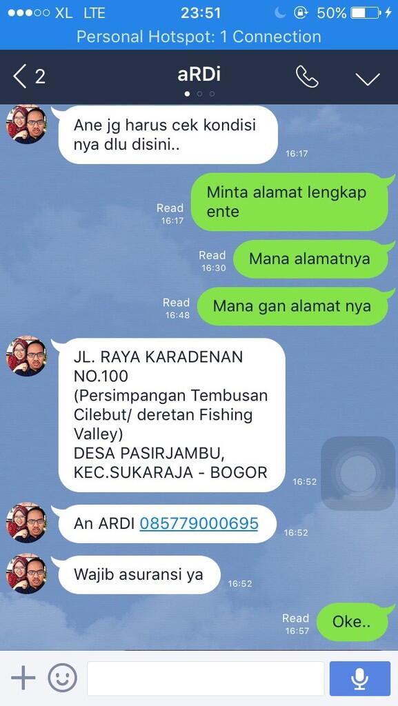 SURAT TERBUKA UNTUK ID KASKUS : rsim7 - No ID : 5368570 - No TELPON : 085779000695