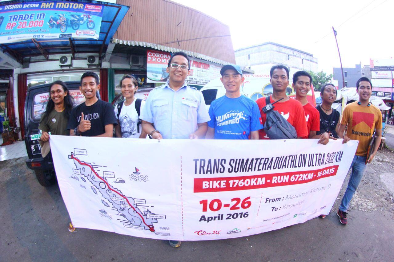 Kaskus OANC &amp; TravellerKaskus support Hendra Wijaya - Sumatera Duathlon Ultra 2432 KM