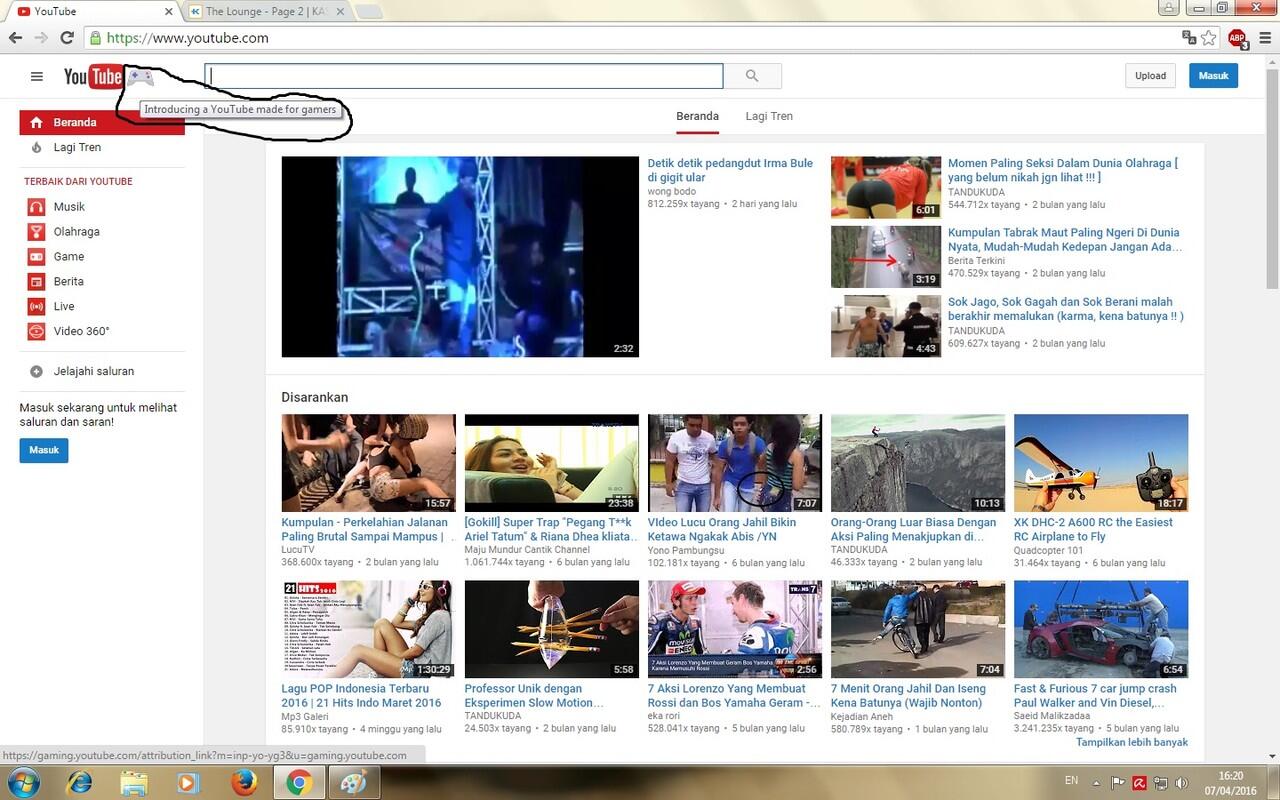 ane baru tau di utub ada Featur Baru gan