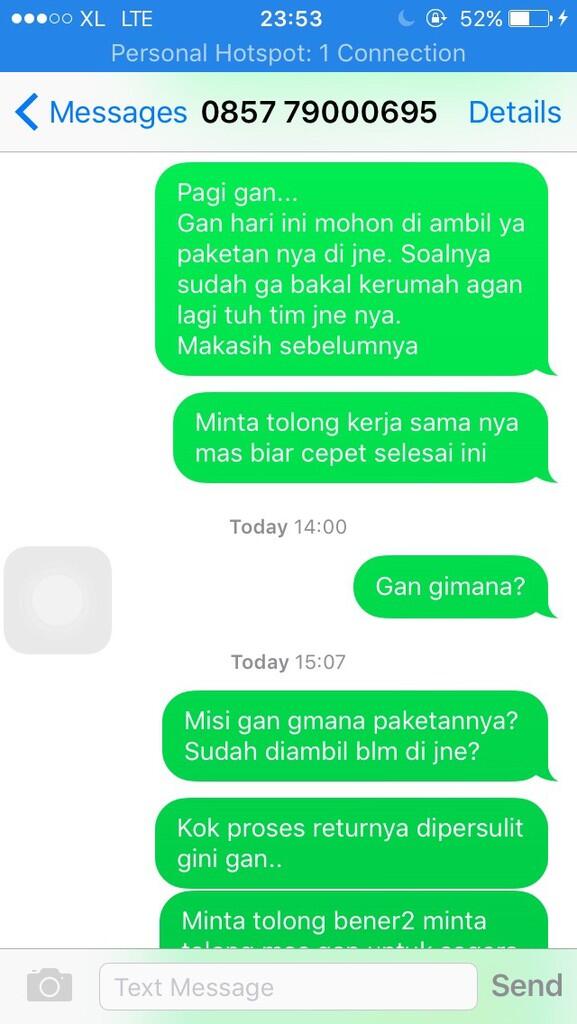 SURAT TERBUKA UNTUK ID KASKUS : rsim7 - No ID : 5368570 - No TELPON : 085779000695