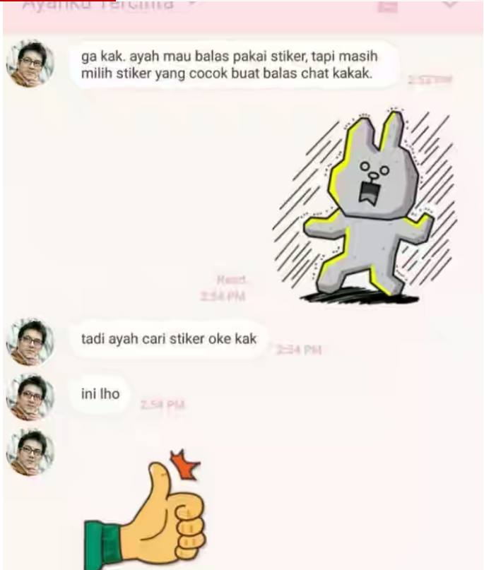 14 Tipe Ayah Berdasarkan Chat dengan Putrinya: Ayah ente yang mana gan ?