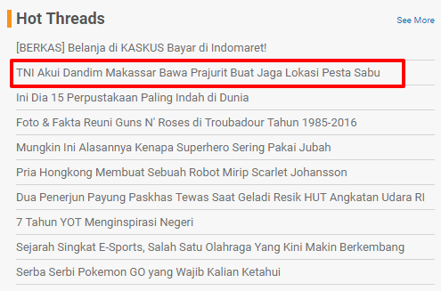 TNI Akui Dandim Makassar Bawa Prajurit Buat Jaga Lokasi Pesta Sabu