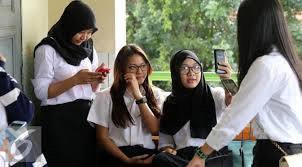 Aurel Hermansyah Ikut Ujian Paket C di SMA Negeri 93 Jakarta Timur