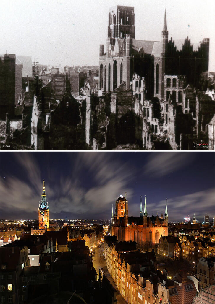 Gdańsk, Kota Tua yang Nyaris Hancur Selama Perang