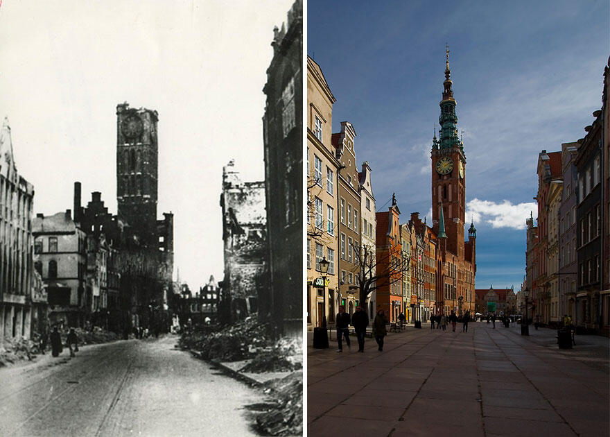 Gdańsk, Kota Tua yang Nyaris Hancur Selama Perang