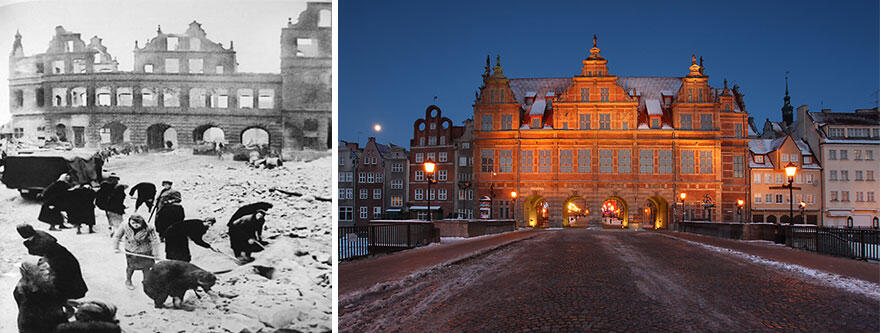 Gdańsk, Kota Tua yang Nyaris Hancur Selama Perang