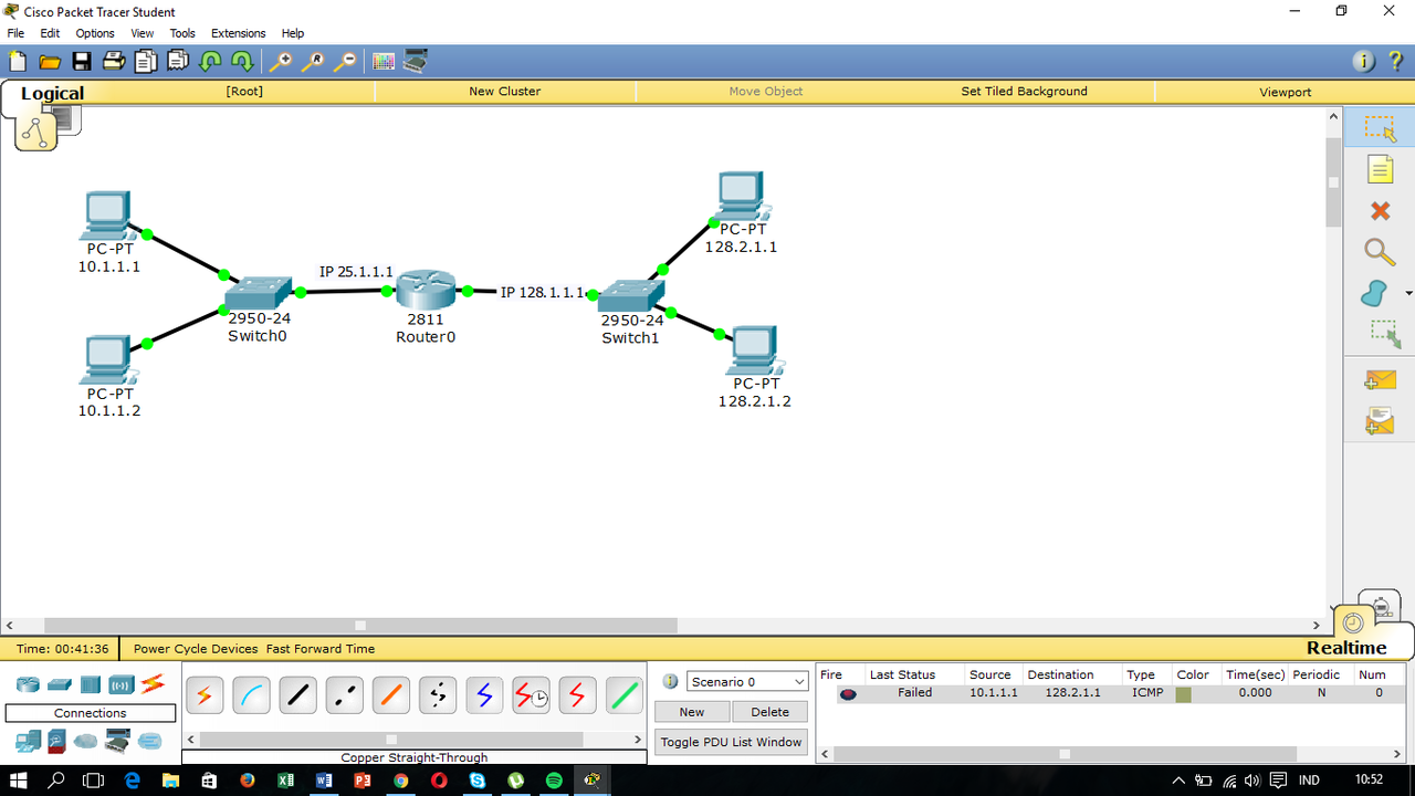 &#91;ASK cisco packet tracer&#93; ini masa yang salah ya gan ? terlampir gambar