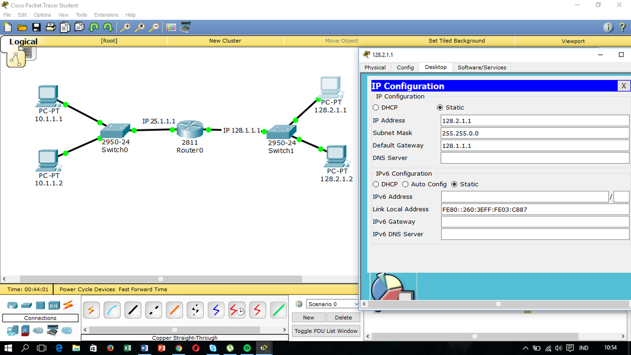 &#91;ASK cisco packet tracer&#93; ini masa yang salah ya gan ? terlampir gambar