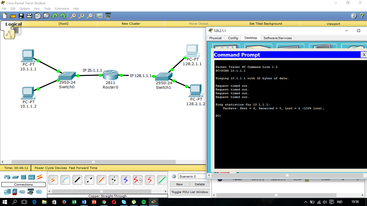 &#91;ASK cisco packet tracer&#93; ini masa yang salah ya gan ? terlampir gambar