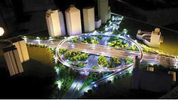 Naik Ekskavator, Ahok Resmikan Pembangunan Flyover Bundaran Semanggi