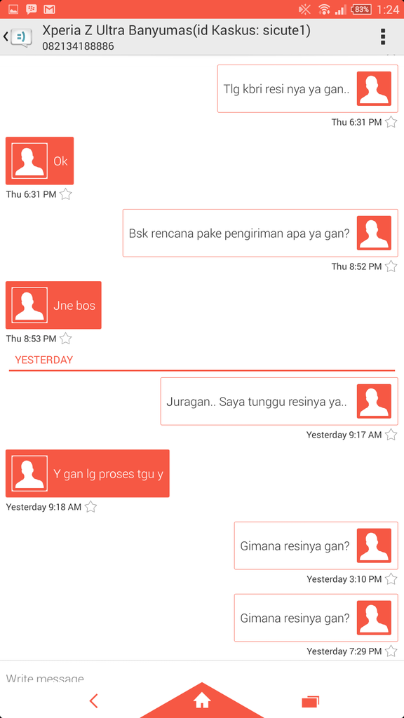 Surat terbuka untuk seller dengan id: sicute1 dari banyumas jawa tengah