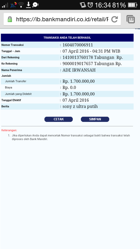 Surat terbuka untuk seller dengan id: sicute1 dari banyumas jawa tengah