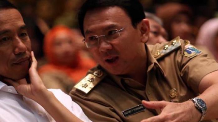 Jokowi tertawa dengar penjelasa Ahok tentang reklamasi