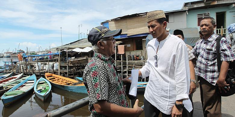 Sandiaga Berharap Proyek Reklamasi Teluk Jakarta Ditunda