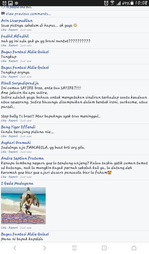 &#91;URGENT&#93; Tolong Masuk Gan : Penghinaan Atau Satire &#91;Pancasila Kembali Di Hina&#93;
