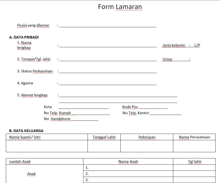 SOP HRD Perusahaan