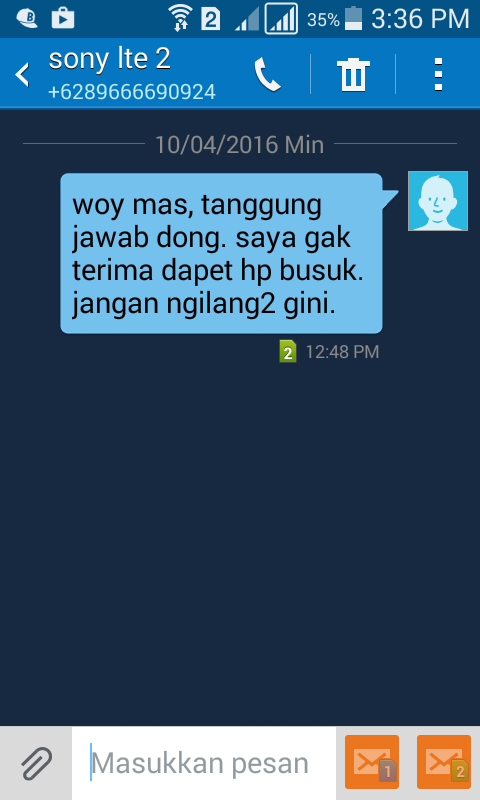 (NEED HELP) Penipu di OLX.co.id mengaku bernama Roni 089666690924, 085716688265