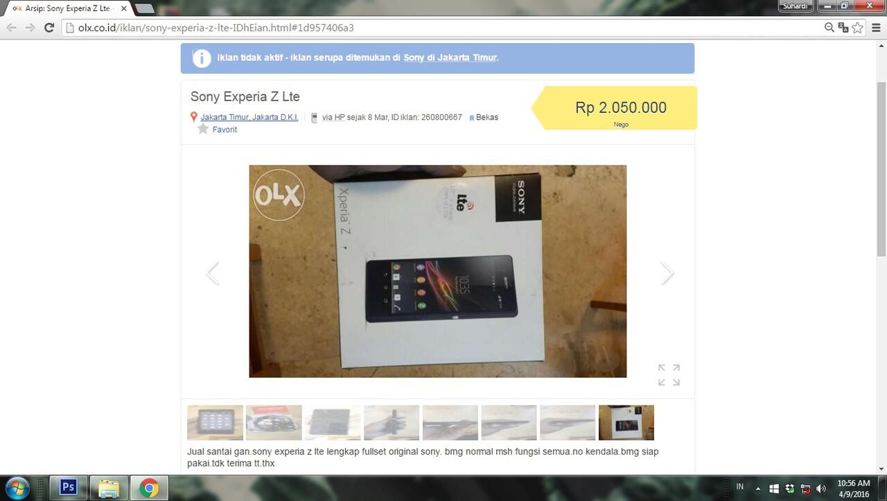 (NEED HELP) Penipu di OLX.co.id mengaku bernama Roni 089666690924, 085716688265