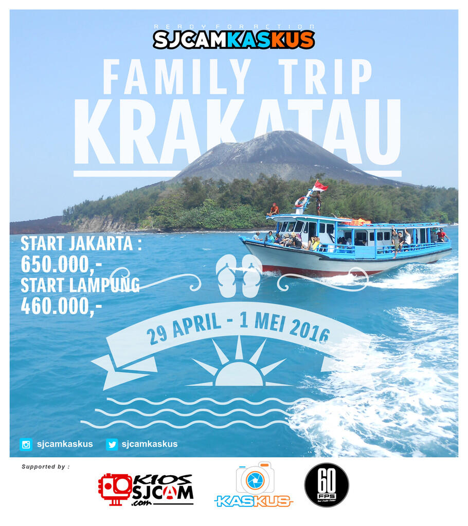 &#91;GATHERING / FAMILY TRIP&#93; #9 SJCAMKASKUS &quot;Explore Krakatau&quot;