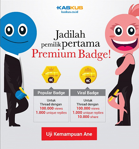 &#91;ANGKER&#93; KASKUS Sepi, Premium Badge Hanyalah Mimpi!