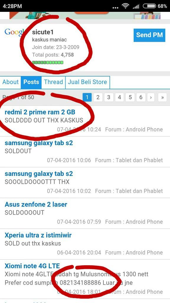 SURAT TERBUKA UNTUK SELLER DENGAN ID: SICUTE1 DARI SUMPIUH JATENG