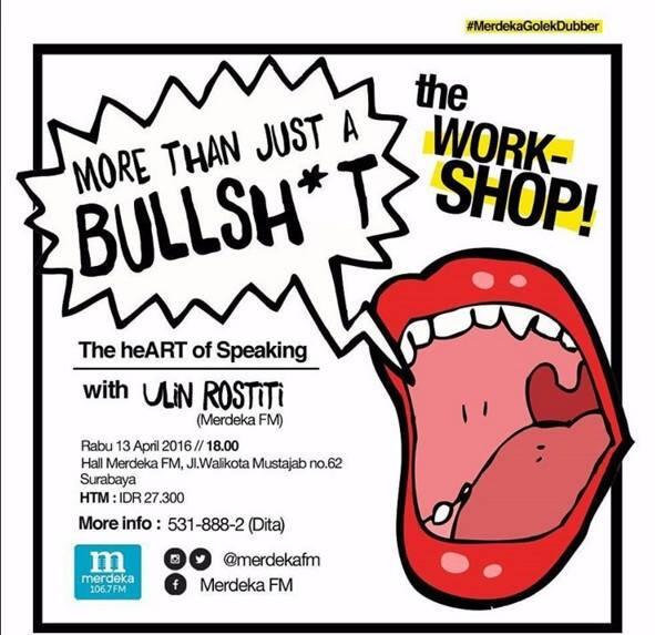 Workshop Public Speaking, Cocok Untuk Calon Penyiar, Marketing, Presenter Dll