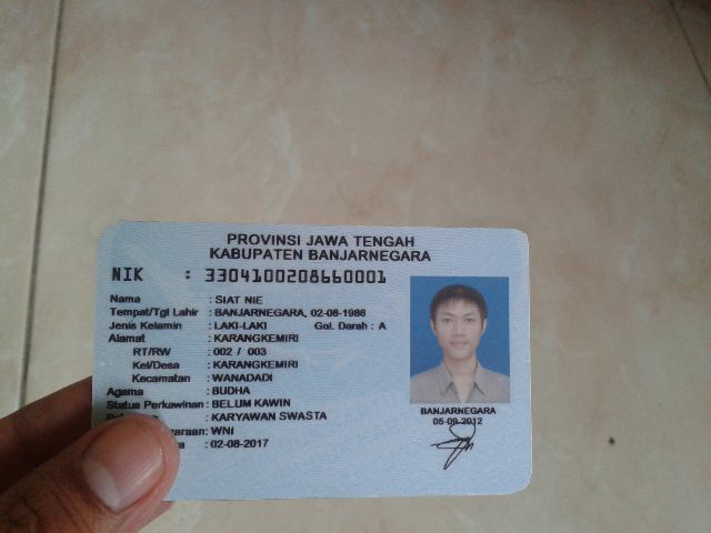 Penipuan Pake KTP Palsu