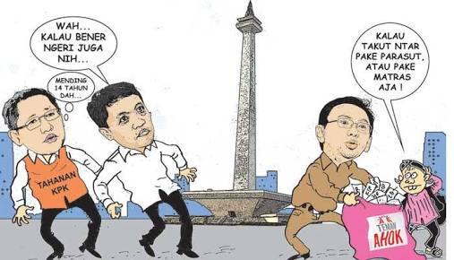 Teman Ahok Penuhi Jumlah KTP, Politikus Gerindra Terjun dari Monas?