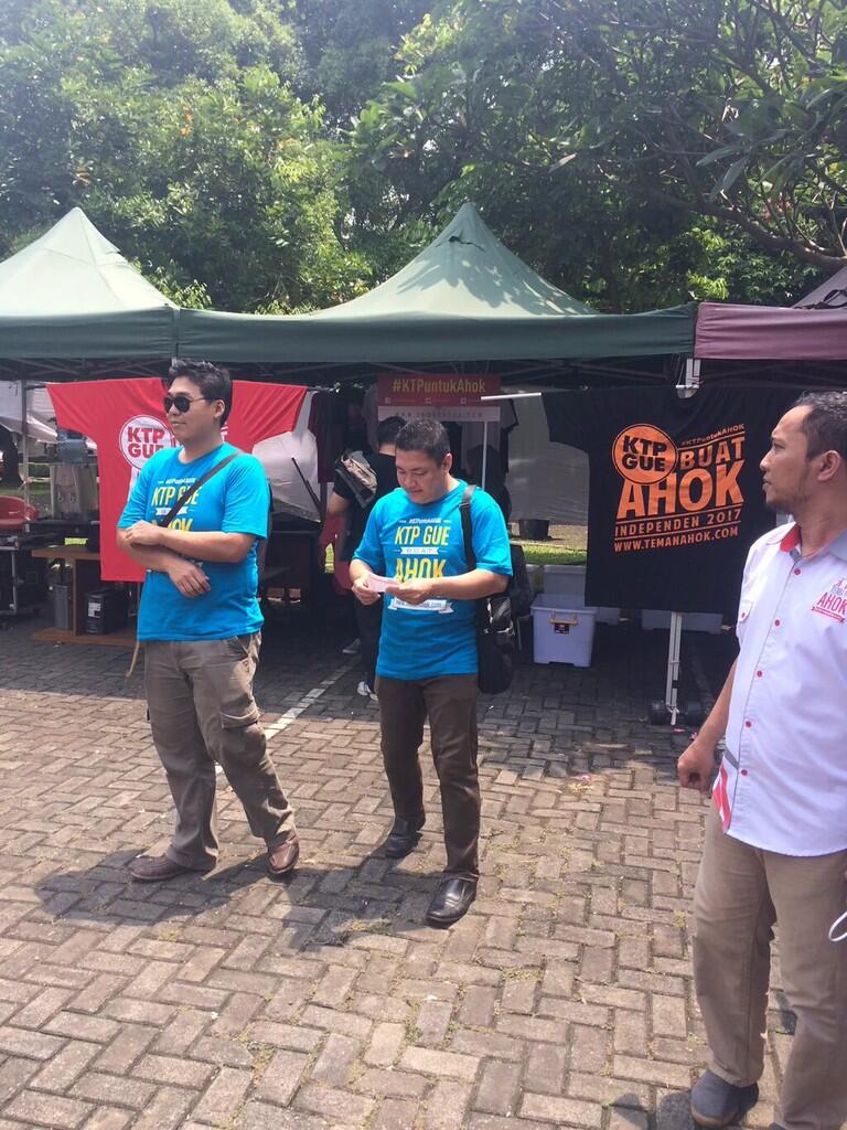 syukuran 500rb KTP teman ahok