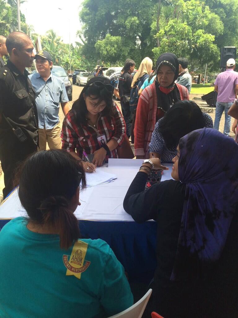 syukuran 500rb KTP teman ahok