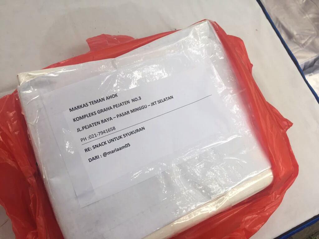 syukuran 500rb KTP teman ahok