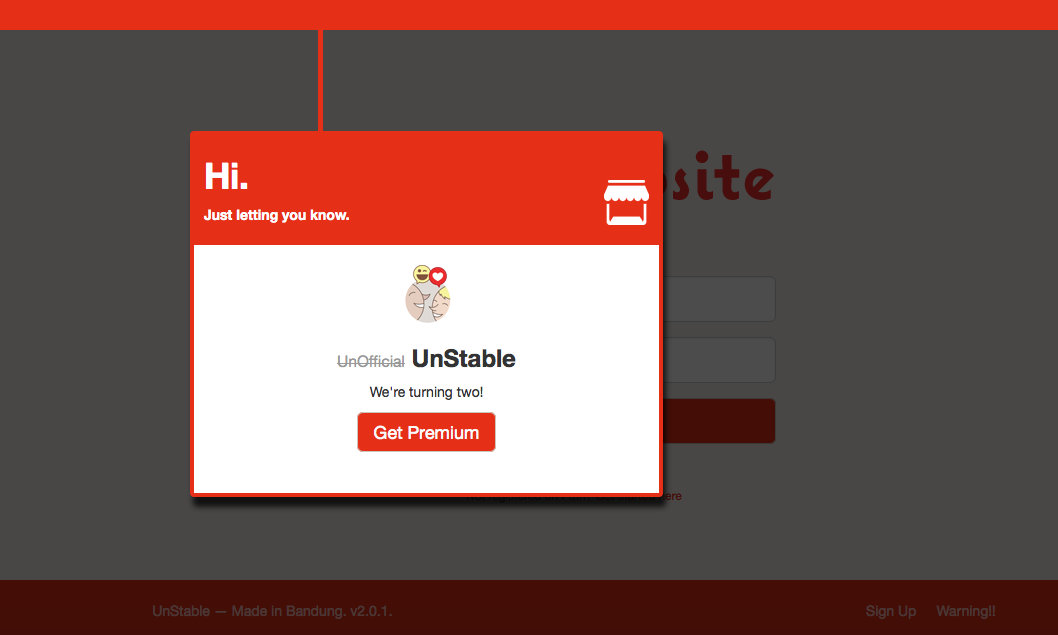 PathWebsite buatan ank Bandung ini naek dr UnOfficial ke UnStable bkl Official kah?