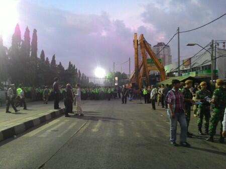 Penertiban Luar Batang, 4.218 Personil Keamanan Diturunkan