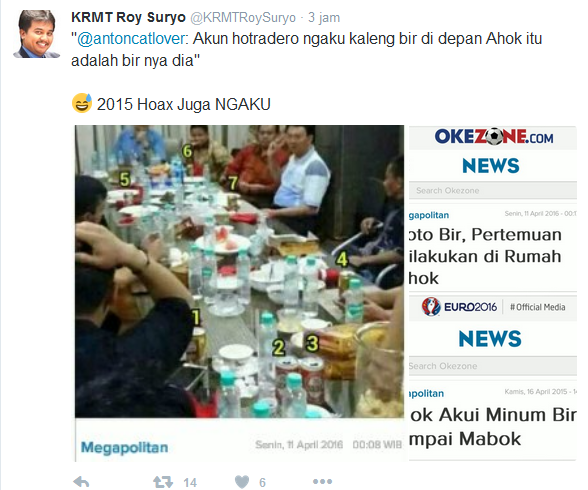 TEMAN AHOK, APA TEMAN MABOK? (