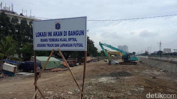 Penampakan Kalijodo Terkini Sebulan Setelah Penertiban