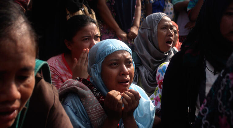 Ahok Kejam, Foto2 sedih saat Penggusuran Luar Batang