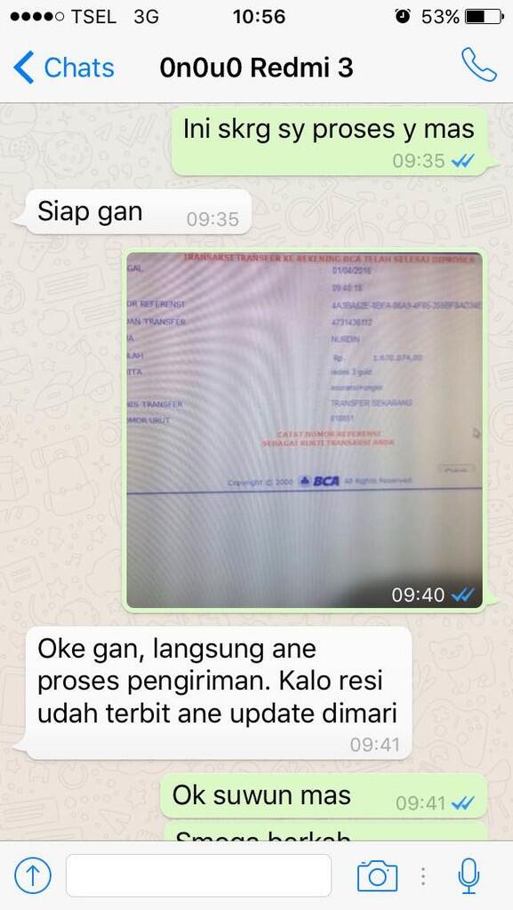 Verified Seller Penipu di FJB Handphone dengan ID : 0n0u0
