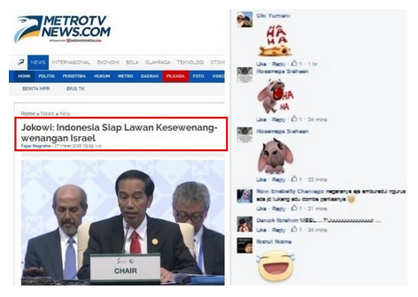 Jokowi Siap Lawan Zionis-Israel, Netizen Ketawa: Lawan Megawati Aja Takut!