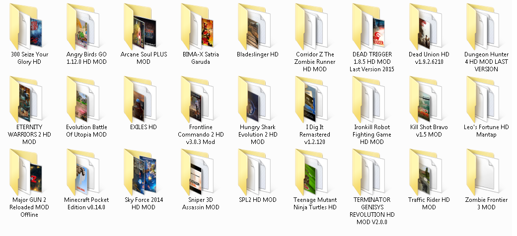 DVD Game Android, Games HD Android support All GPU Lengkap, Update 2016