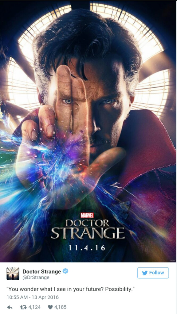 Marvel akhirnya merilis trailer Dr. Strange. Intip yuk