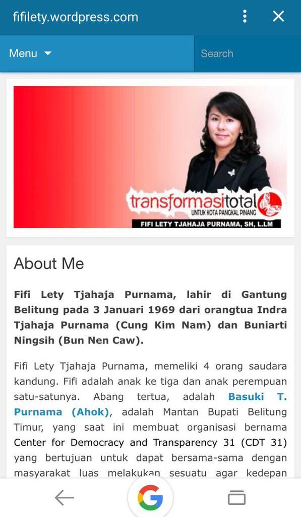 Adik Bungsu Ahok Masuk Dalam Skandal “The Panama Papers”