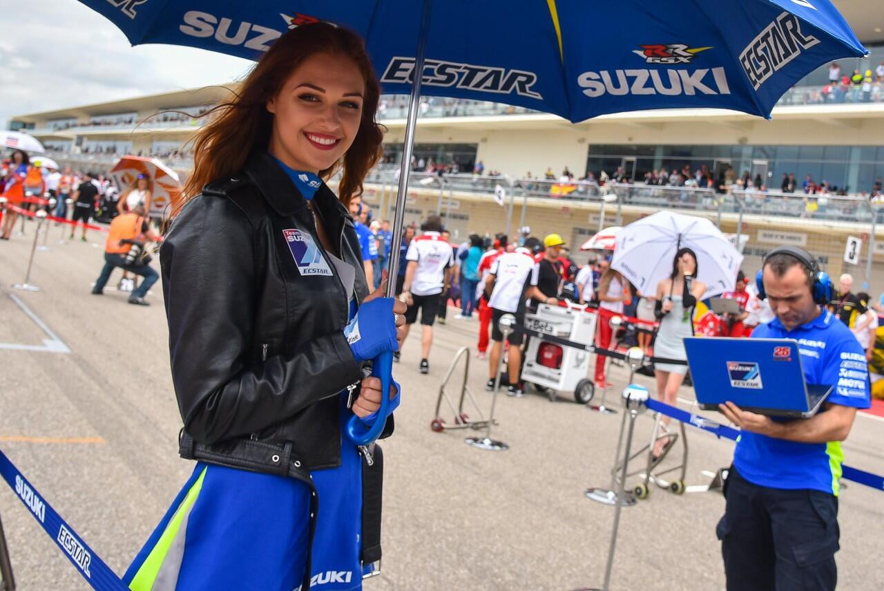 Paddock girl Moto GP 2016 GP Austin Texas America