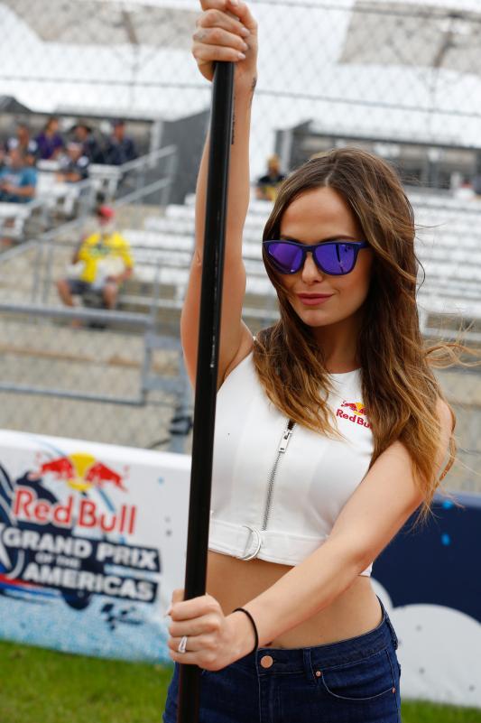 Paddock girl Moto GP 2016 GP Austin Texas America