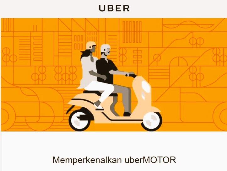 Dibutuhkan Pengemudi UberMotor ( uber motor) 